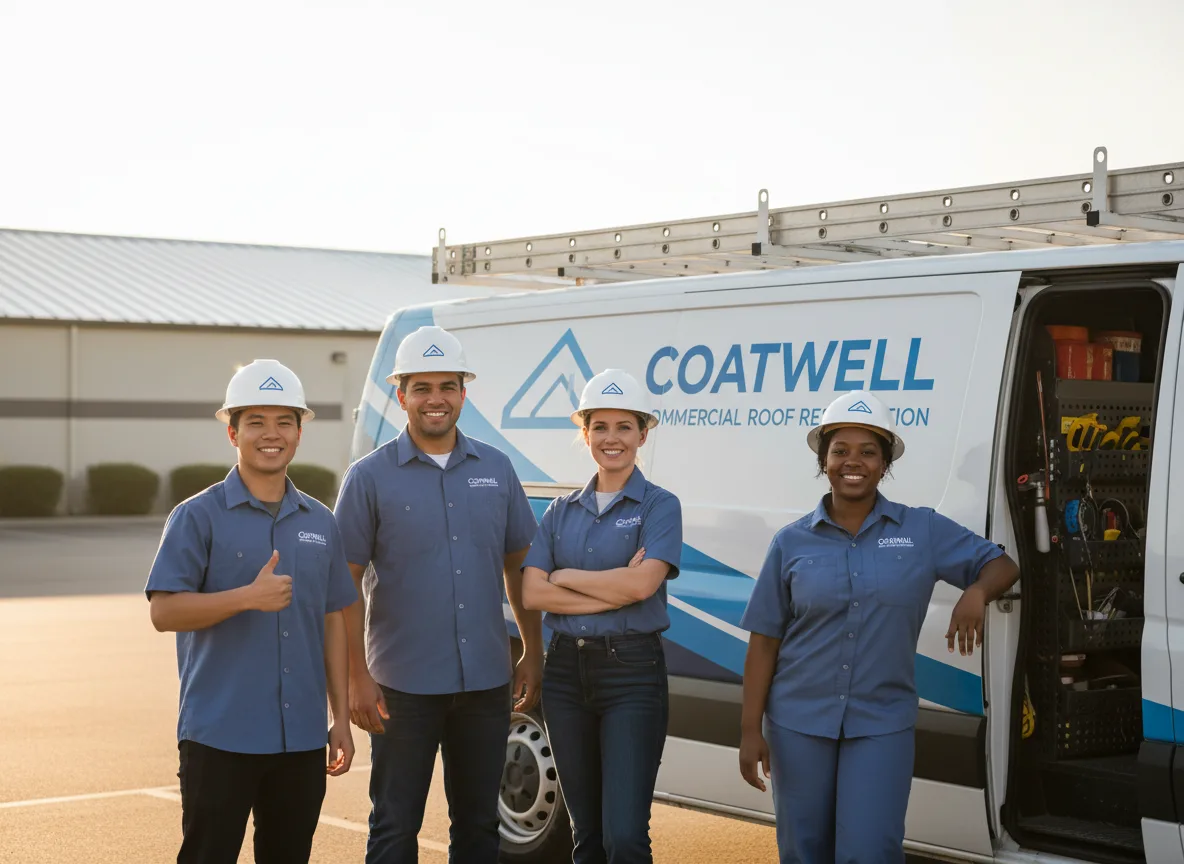 Commercial roof coating company in Richland, MI